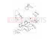 Triumph 2008 ROCKET III TOURING Rear Mudguard 574820