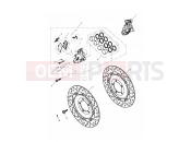 Triumph 2010 ROCKET III TOURING Front Brake Caliper & Discs