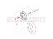 Triumph 2012 ROCKET III TOURING Front Wheel