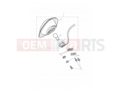 Triumph 2013 ROCKET III TOURING Rear Light