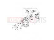 Triumph 2013 ROCKET III TOURING Rear Brake Caliper & Disc