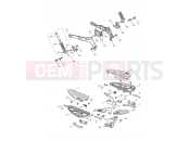 Triumph 2014 THUNDERBIRD COMMANDER Footrests & Mountings