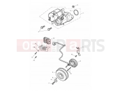 Triumph 2014 THUNDERBIRD COMMANDER Starter & Alternator