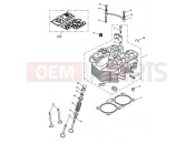Triumph 2012 BONNEVILLE T100 EFI Cylinder Head & Valves