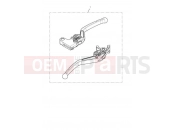 Triumph 2016 BONNEVILLE T100 Lever Kit, Adj, Long