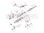 Triumph 2018 BONNEVILLE T100 Gear Selectors & Pedal