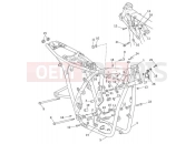 Triumph 2021 BONNEVILLE T100 Main Frame Assembly