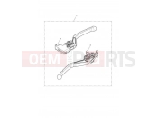 Triumph 2020 STREET SCRAMBLER Lever Kit, Adj, Long