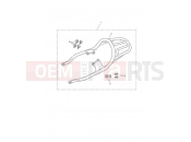 Triumph 2021 STREET SCRAMBLER Luggage Rack Kit, Graphite