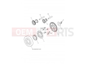 Triumph 2021 SCRAMBLER 1200 XC Starter Drive Gears
