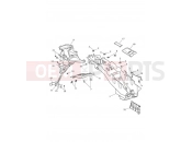 Triumph 2012 Tiger 800 > 674841 TIGER 800 Rear Mudguard & Battery Box