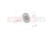 Triumph 2018 TIGER 800 XCA 855532 > Front Wheel