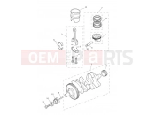 Triumph 2019 TIGER 800 XCX 855532 > Crankshaft, Connecting Rods...