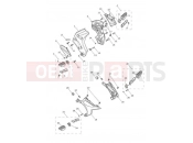 Triumph 2013 TROPHY 1215 Footrests & Mountings
