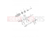 Triumph 2013 TROPHY 1215 Gear Selector Drum