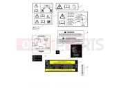 Triumph 2013 TROPHY 1215 Warning Labels