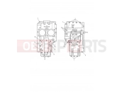 Triumph 2004 SPEEDMASTER CARBS Crankcase Fixings