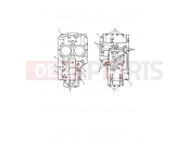 Triumph 2009 SPEEDMASTER EFI Crankcase Bolts