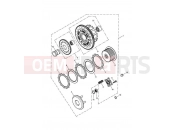 Triumph 2012 SPEEDMASTER EFI Clutch