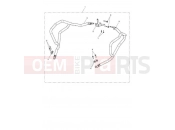 TRIUMPH TIGER 900 GT Upper Engine Bar Kit, SS