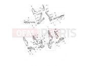 Triumph 2021 TIGER 1200 XCA Footrests & Mountings