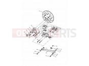 Triumph 1996 TROPHY 29156 > Rear Brake Caliper & Disc