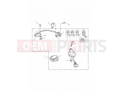 Triumph 1999 TROPHY 29156 > Ignition Switch & Lock Set