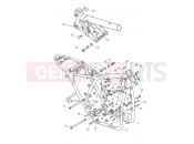 Triumph 2019 SPEED TWIN Main Frame Assembly
