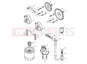 Triumph 2006 SCRAMBLER CARB Lubrication System