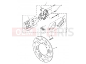 Triumph 2006 SCRAMBLER CARB Front Brake Caliper & Discs
