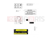 Triumph 2009 SCRAMBLER EFI Warning Labels