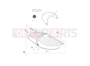 Triumph 2009 THRUXTON 900 EFI Seat