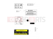Triumph 2009 THRUXTON 900 EFI Warning Labels