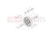 Triumph 2011 THRUXTON 900 EFI Front Wheel