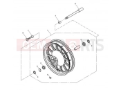 Triumph 2009 AMERICA EFI Front Wheel 468391