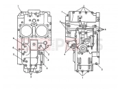 TRIUMPH AMERICA EFI Crankcase Bolts