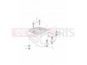 Triumph 2000 TIGER 885i 71699 > 124105 Bodywork - Rear Rack