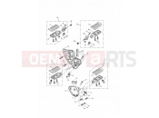 Triumph 2000 TIGER 885i 71699 > 124105 Footrests & Mountings