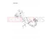 Exhaust System - Triumph TIGER 955i 198875 > 2005