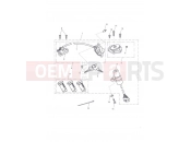 Triumph 2009 Tiger 1050 Ignition Switch & Lock Set