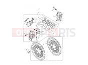 Triumph 2009 Tiger 1050 Front Brake Caliper & Discs