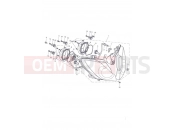 Triumph 2010 Tiger 1050 Headlight Assembly