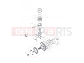 Triumph 2011 Tiger 1050 Crankshaft,ConnectingRods Piston