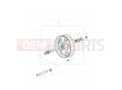 Triumph 2011 Tiger 1050 Front Wheel