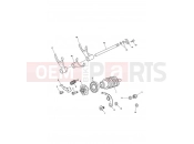 Triumph 2011 Tiger 1050 Gear Selectors drum