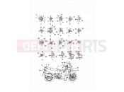 Triumph 1992 DAYTONA 750/1000 Bodywork Fixings