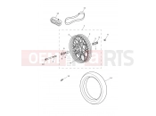Triumph 2021 BONNEVILLE SPEEDMASTER Front Wheel