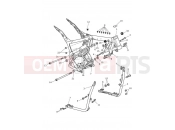 Triumph 2021 BONNEVILLE SPEEDMASTER Main Frame Assembly