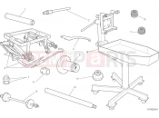DUCATI Hypermotard 950 SP WORKSHOP SERVICE TOOLS (FRAME)