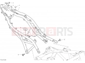 DUCATI Hypermotard 950 SP REAR FRAME COMP.